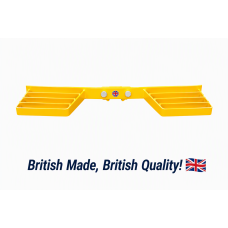 TOWBAR REAR STEP HEAVY DUTY DOUBLE YELLOW (CPDS101Y)